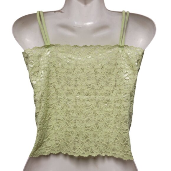 Lace Cami Crop Top Lace Bralette Stretchy Lace Camisole Lace Crop Tank Top - NEW - Picture 3 of 15